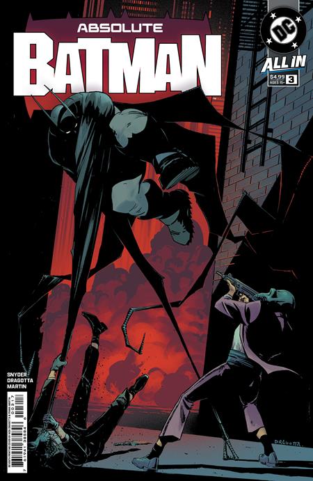 Absolute Batman (2024 DC) #3 - Cover A Nick Dragotta (Seventh Printing)
