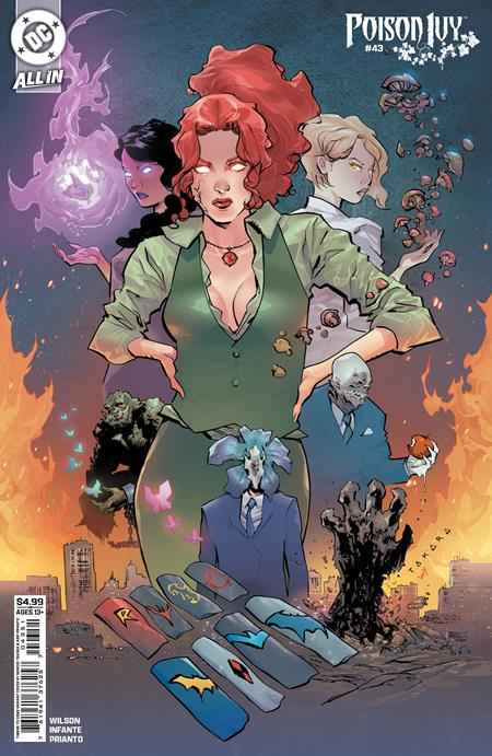 Poison Ivy (2022 DC) #43 - Cover E Marcio Takara Things to Come Card Stock Variant