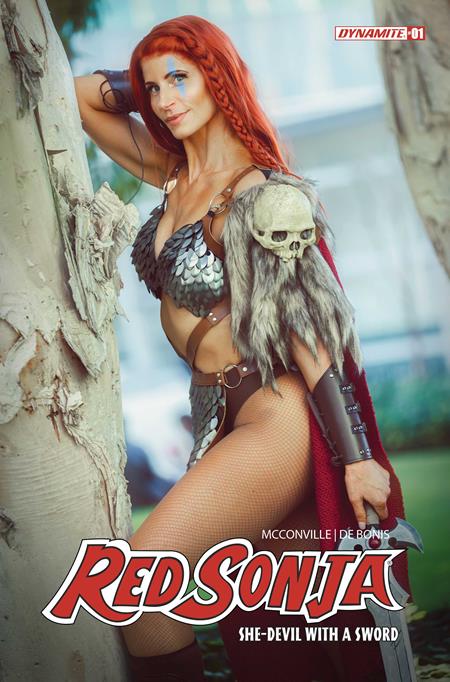 Red Sonja: She Devil with a Sword (2026 Dynamite) #1 - Cover E Woman of Wonder Cosplay Variant