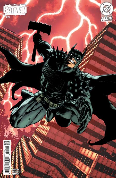 Absolute Batman (2024 DC) #21 - Cover D Doug Mahnke Card Stock Variant