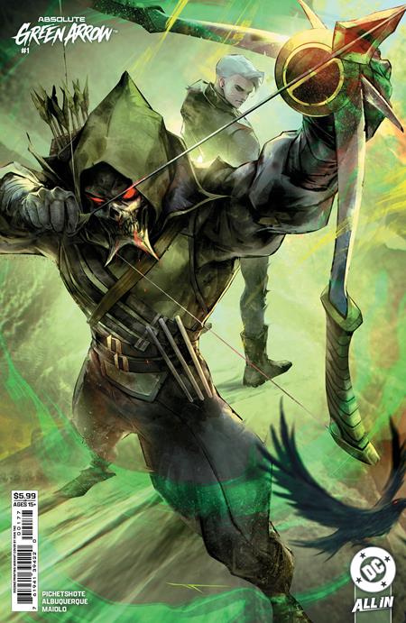 Absolute Green Arrow (2025 DC) #1 - Cover B Ivan Tao Card Stock Variant (2nd Print)