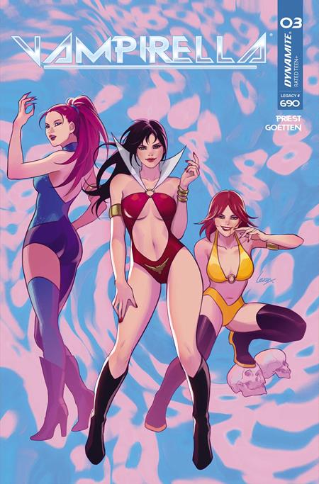 Vampirella (2026 Dynamite) #3 - Cover M Leirix Li K-Pop Homage Variant