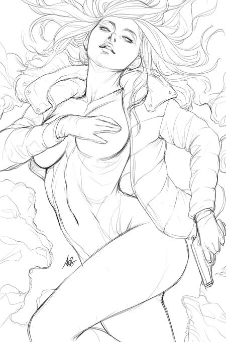 Gun Honey: Doubles Down (2026 Titan) #1 - Cover L Artgerm Inks Virgin Variant