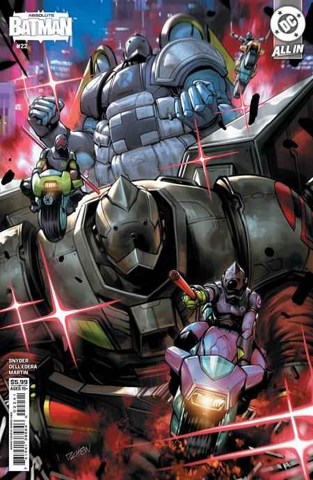 ABSOLUTE BATMAN #22 CVR D DERRICK CHEW CARD STOCK VAR