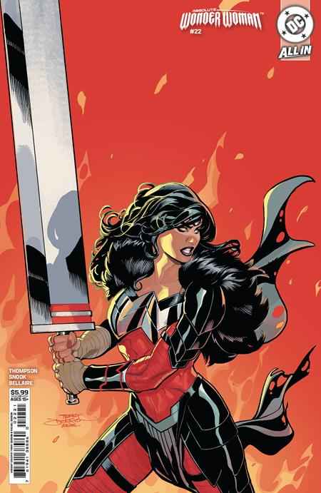 Absolute Wonder Woman (2024 DC) #22 - Cover B Terry Dodson Card Stock Variant