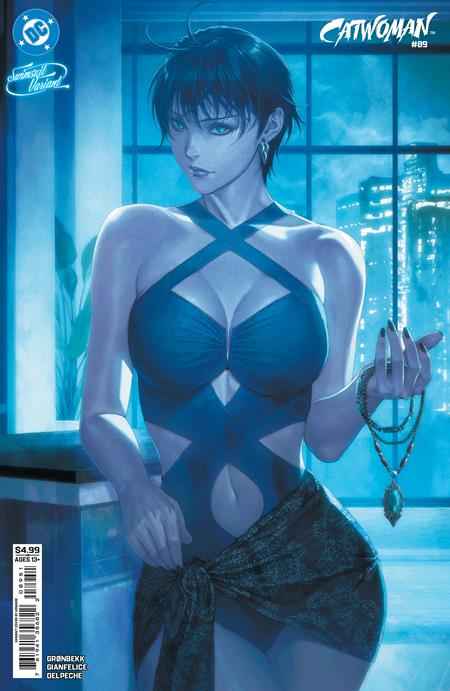 CATWOMAN #89 CVR E HOMARE SWIMSUIT CARD STOCK VAR