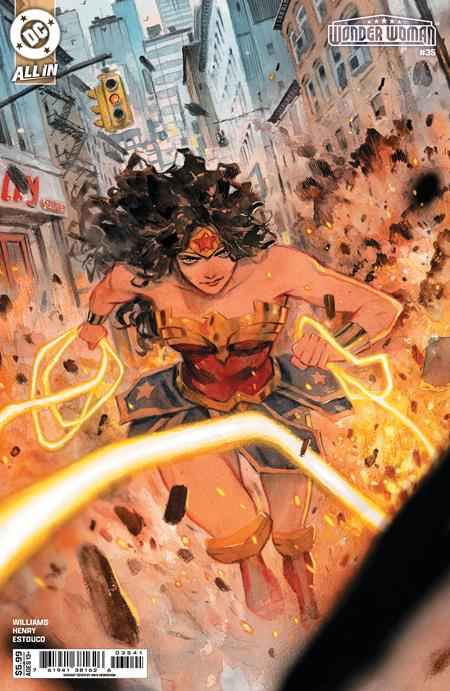 WONDER WOMAN #35 CVR D NIKO HENRICHSON CARD STOCK VAR