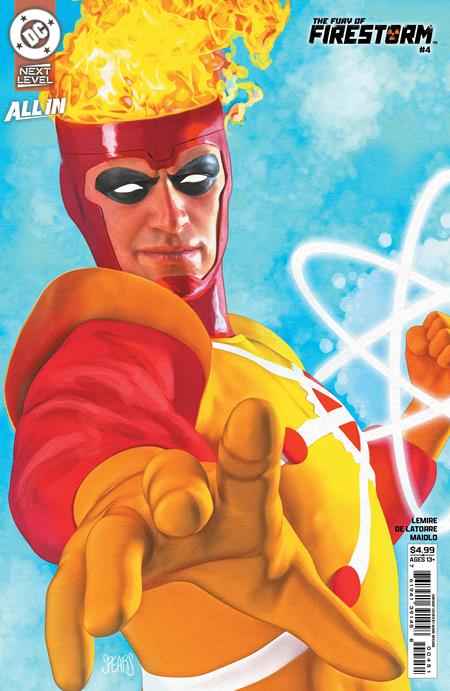 FURY OF FIRESTORM #4 (OF 8) CVR E MARK SPEARS CARD STOCK VAR