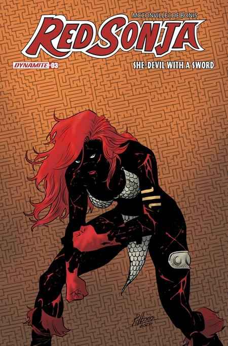 RED SONJA SHE DEVIL WITH A SWORD #3 CVR M PABLO DE BONIS ABSOLUTE HOMAGE VAR