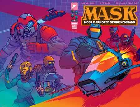 MASK #1 2ND PTG CVR B PYE PARR WRAPAROUND VAR