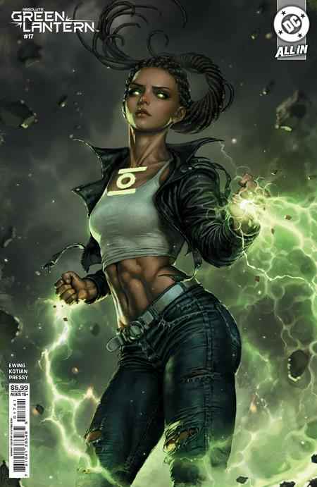 ABSOLUTE GREEN LANTERN #17 CVR D KYUYONG EOM CARD STOCK VAR