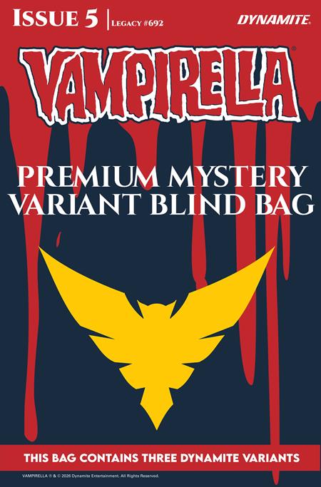 Vampirella (2026 Dynamite) #5 - Cover G Premium Mystery Blind Bag