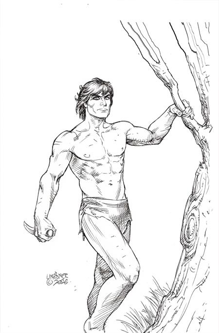 Altered States: Warlords (2026 Dynamite) #3 - Cover K Joseph Michael Linsner Line Art Virgin Variant (1:5 Retailer Incentive)