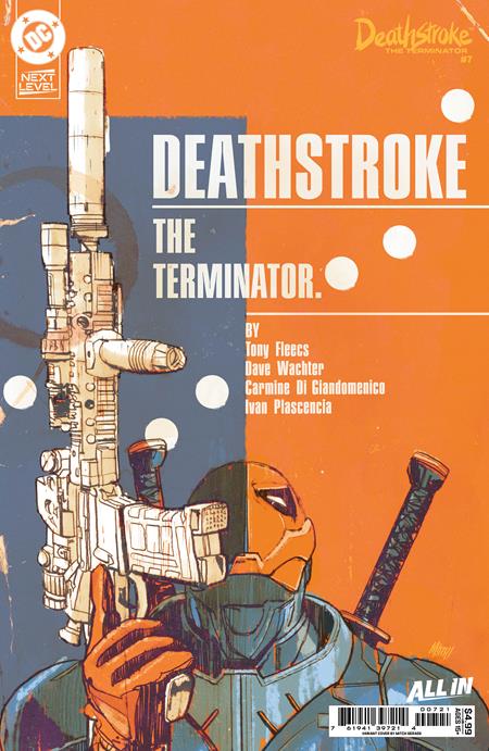 Deathstroke the Terminator (2026 DC) #7 - Cover B Mitch Gerads Card Stock Variant