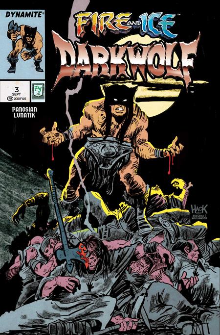 Fire and Ice: Darkwolf (2026 Dynamite) #3 - Cover K Robert Hack Variant