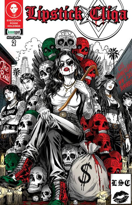 Lipstick Cliqa Deluxe Edition (2026 Ex Posse Holdings) #2 - Cover A J.Selin Take the Throne