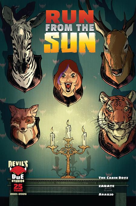 Run from the Sun (2026 Massive Publishing) #1 - Cover B Bruno Oliveira Variant
