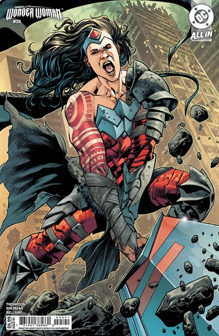 Absolute Wonder Woman (2024 DC) #25 - Cover D Bryan Hitch Connecting Card Stock Variant