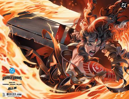 Absolute Wonder Woman (2024 DC) #25 - Cover G Alexander Lozano DC Showcase Wraparound Foil Variant