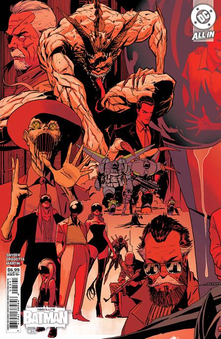 Absolute Batman (2024 DC) #25 - Cover H Nick Dragotta Left Connecting Card Stock Variant