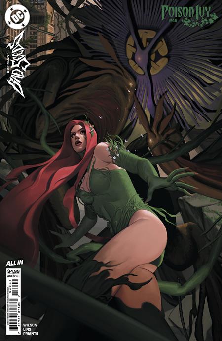 Poison Ivy (2022 DC) #49 - Cover D Manny Vincent Carbonilla Card Stock Variant (Batman: Bad Seeds)