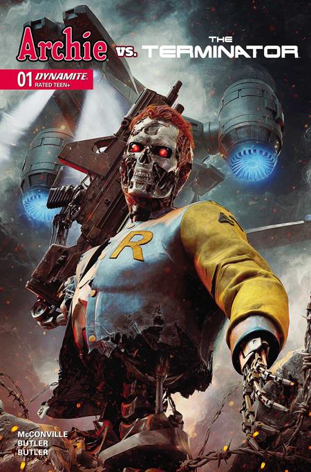 Archie vs. The Terminator (2026 Dynamite) #1 - Cover B Bjorn Barends Variant