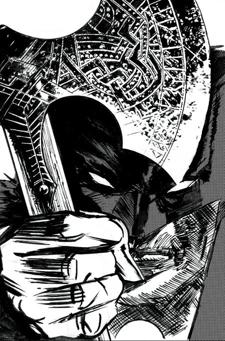 Fire and Ice: Darkwolf (2026 Dynamite) #4 1:5 - Cover M Fernando Proietti Line Art Virgin Variant