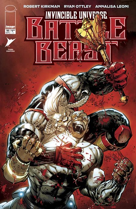 Invincible Universe: Battle Beast (2025 Image) #10 - 3rd Printing