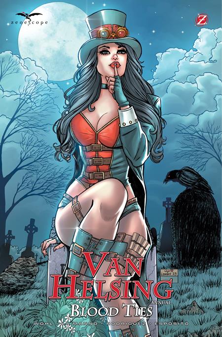 Van Helsing Annual 2026: Blood Ties (2026 Zenescope) #1 - Cover B Jyn Leonard Variant