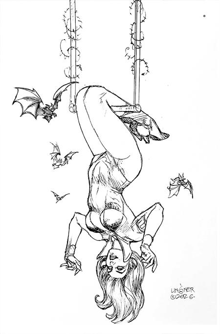 Vampirella (2026 Dynamite) #7 1:10 - Cover O Joseph Michael Linsner Line Art Virgin Variant
