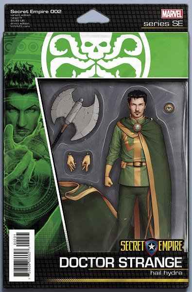 Secret Empire (2017 Marvel) #2 - Cover E John Tyler Christopher Action Figure