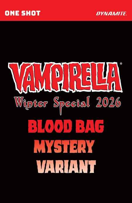 Vampirella Winter Special 2026 (Dynamite) #1 (One Shot) - Cover E Blind Bag Variant