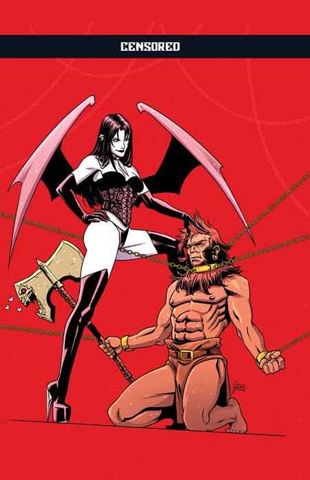 Barbaric: The Long Death (2025 Vault) #3 - Cover E Corin Howell Lilith Crossover Black Bag Variant