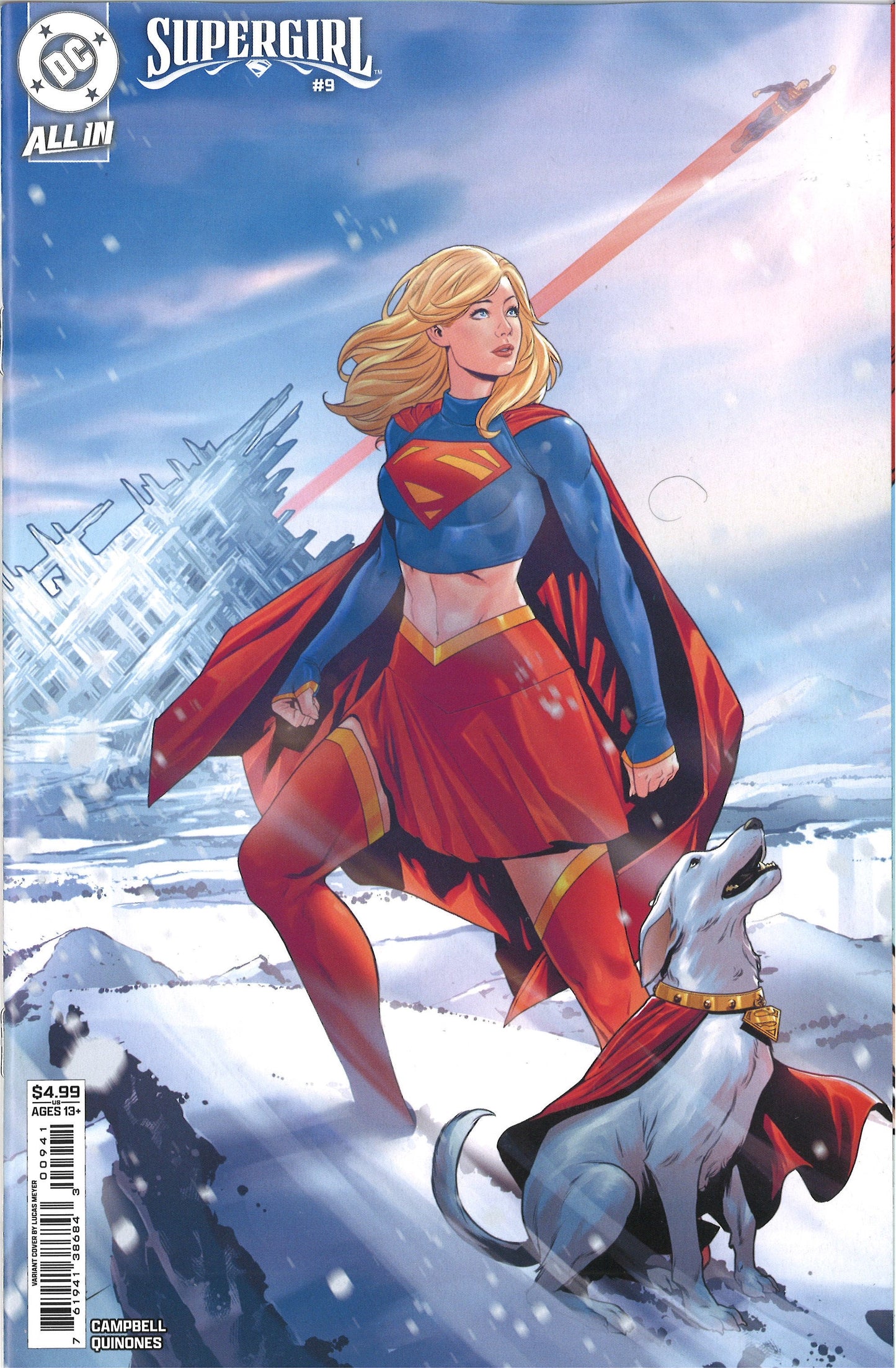 Supergirl (2025 DC) #9D - Variant Cover by Lucas Meyer
