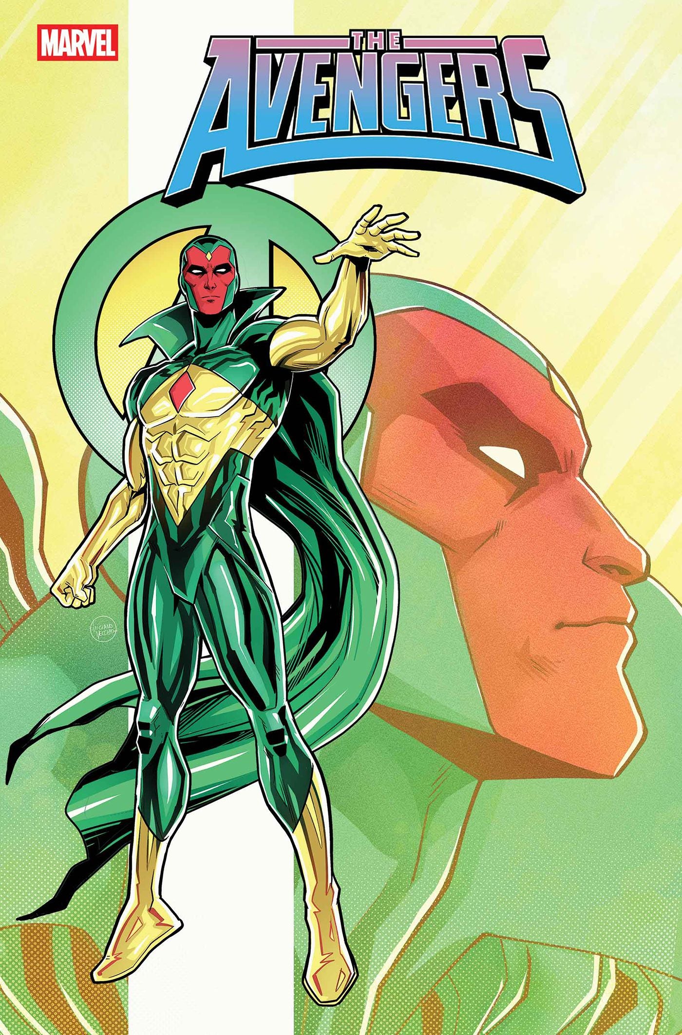 Avengers (2023 Marvel) #30 - Luciano Vecchio Vision Variant