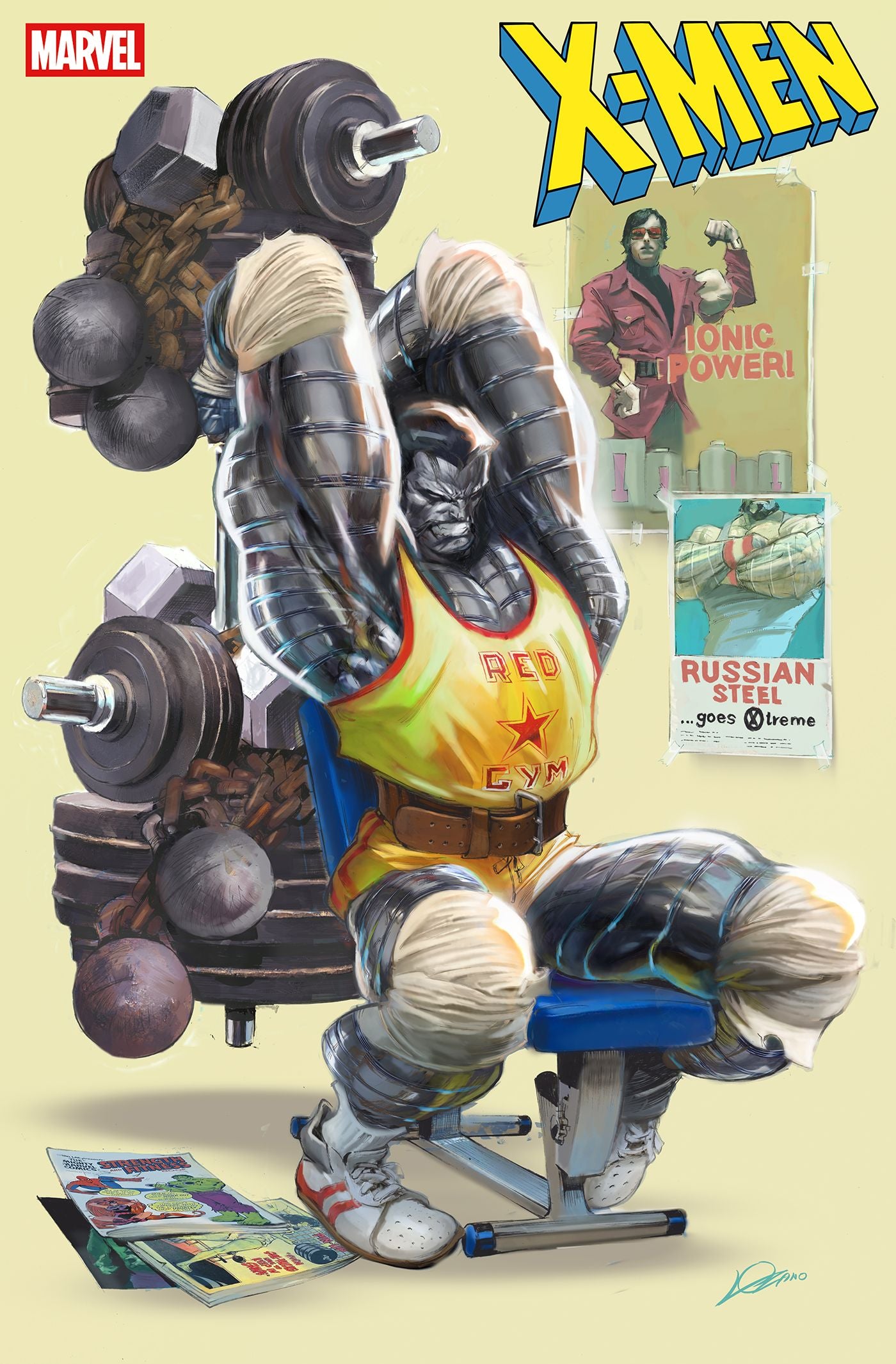 X-Men (2024 Marvel) #34 - Cover B Alexander Lozano '80s Colossus Variant