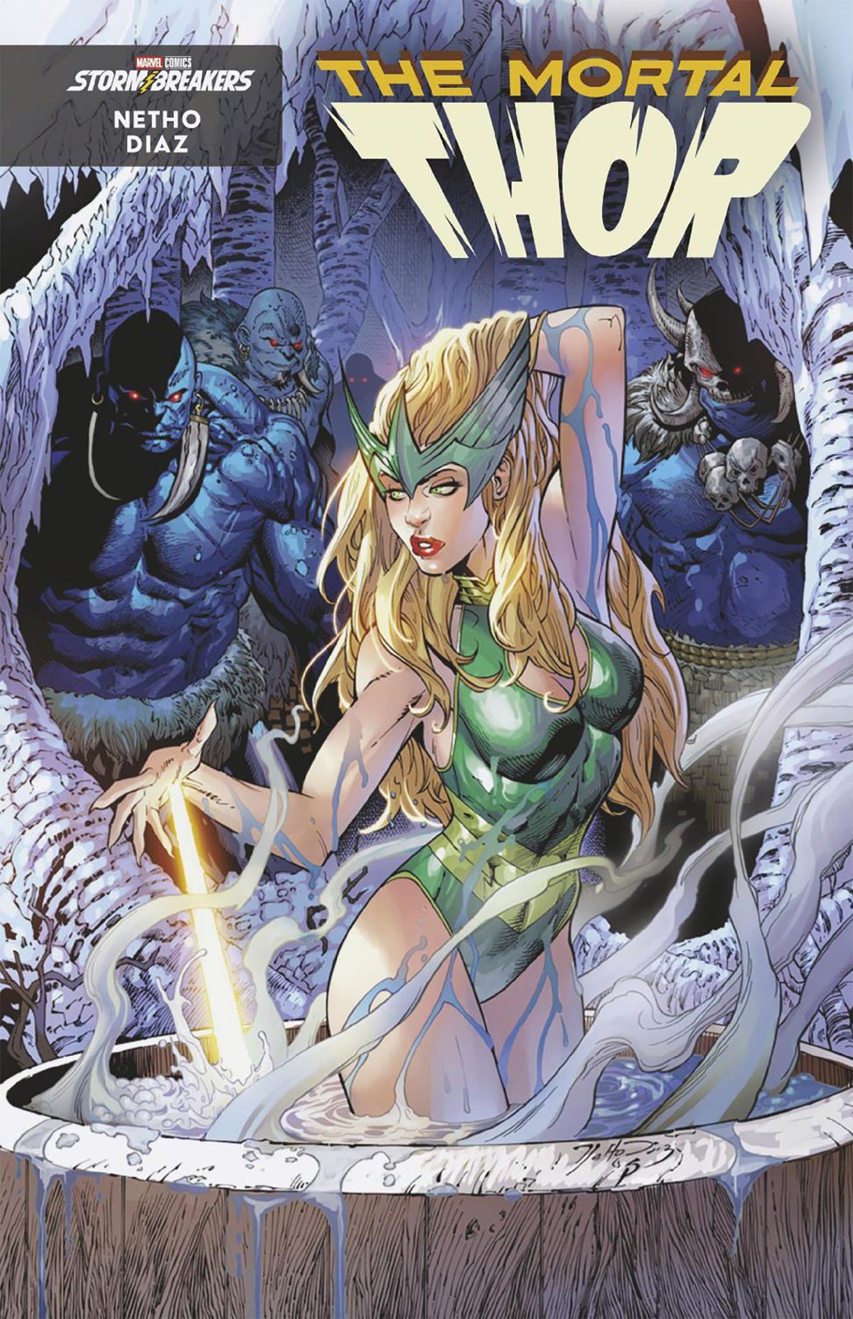 Mortal Thor (2025 Marvel) #5 - Netho Diaz Winter Break Variant