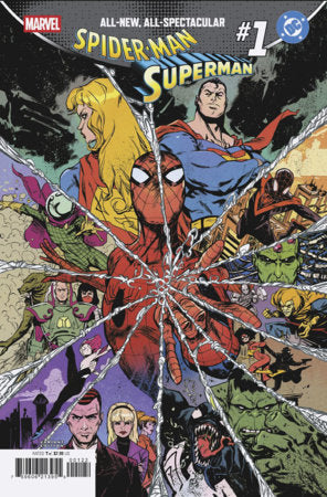 Marvel/DC: Spider-Man/Superman (2025 Marvel) #1 - Sanford Greene Homage Variant