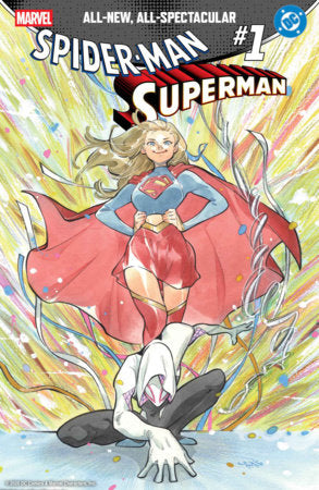 Marvel/DC: Spider-Man/Superman (2025 Marvel) #1 - Peach Momoko Variant