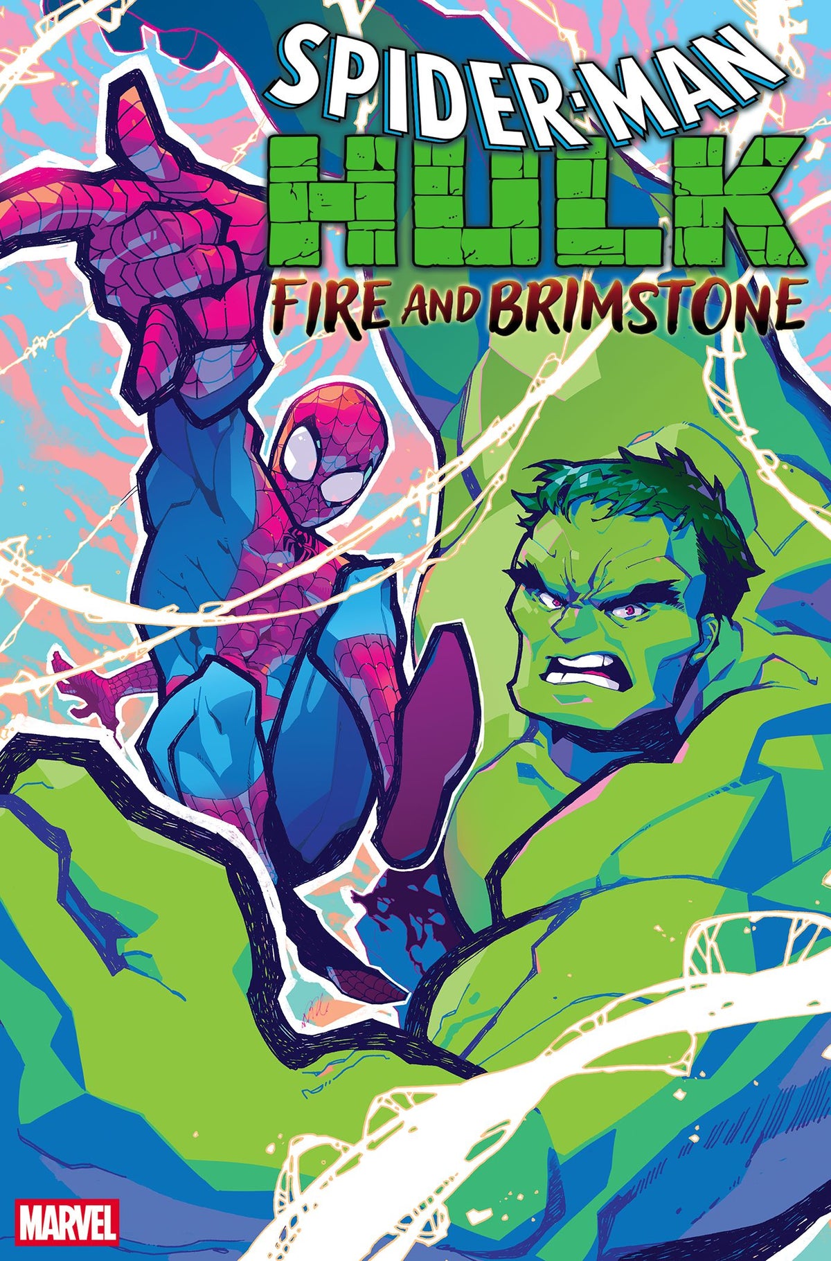Spider-Man/Hulk: Fire and Brimstone (2026 Marvel) #1 - Rose Besch Variant