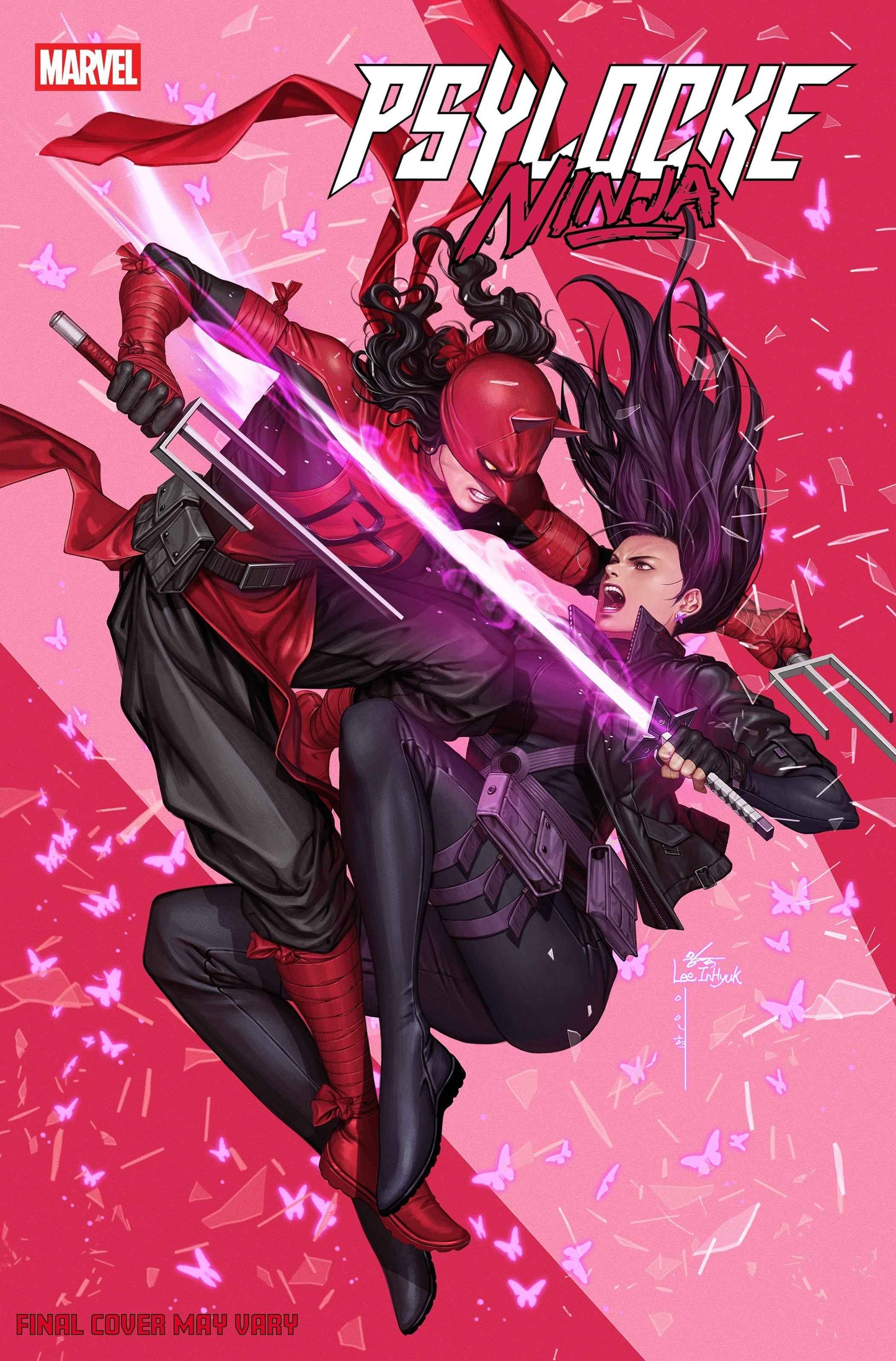Psylocke: Ninja (2025 Marvel) #3 - Inhyuk Lee Versus Elektra Variant