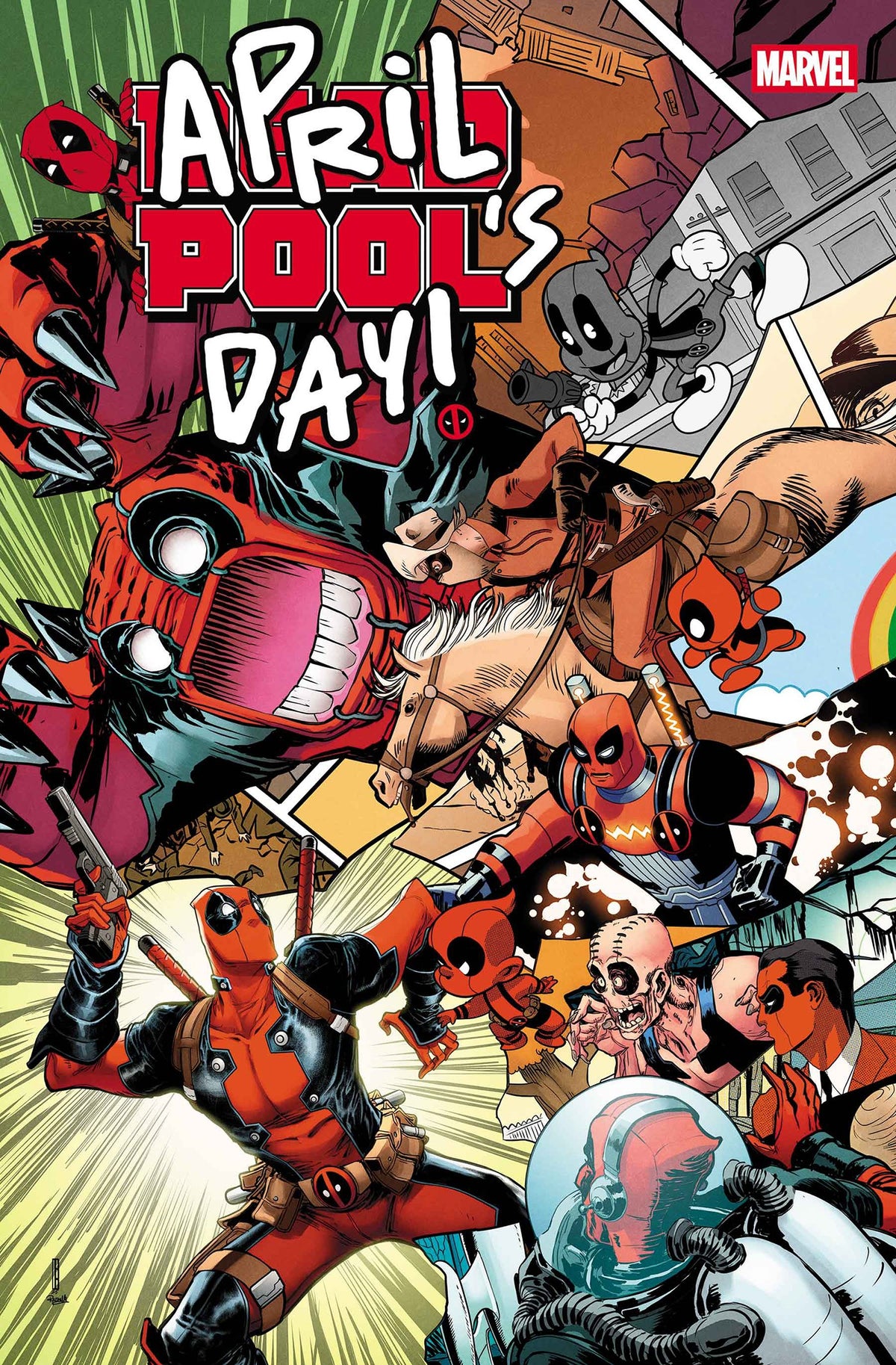 Deadpool: April Pool's Day (2026 Marvel) #1 - Cover A David Baldeón