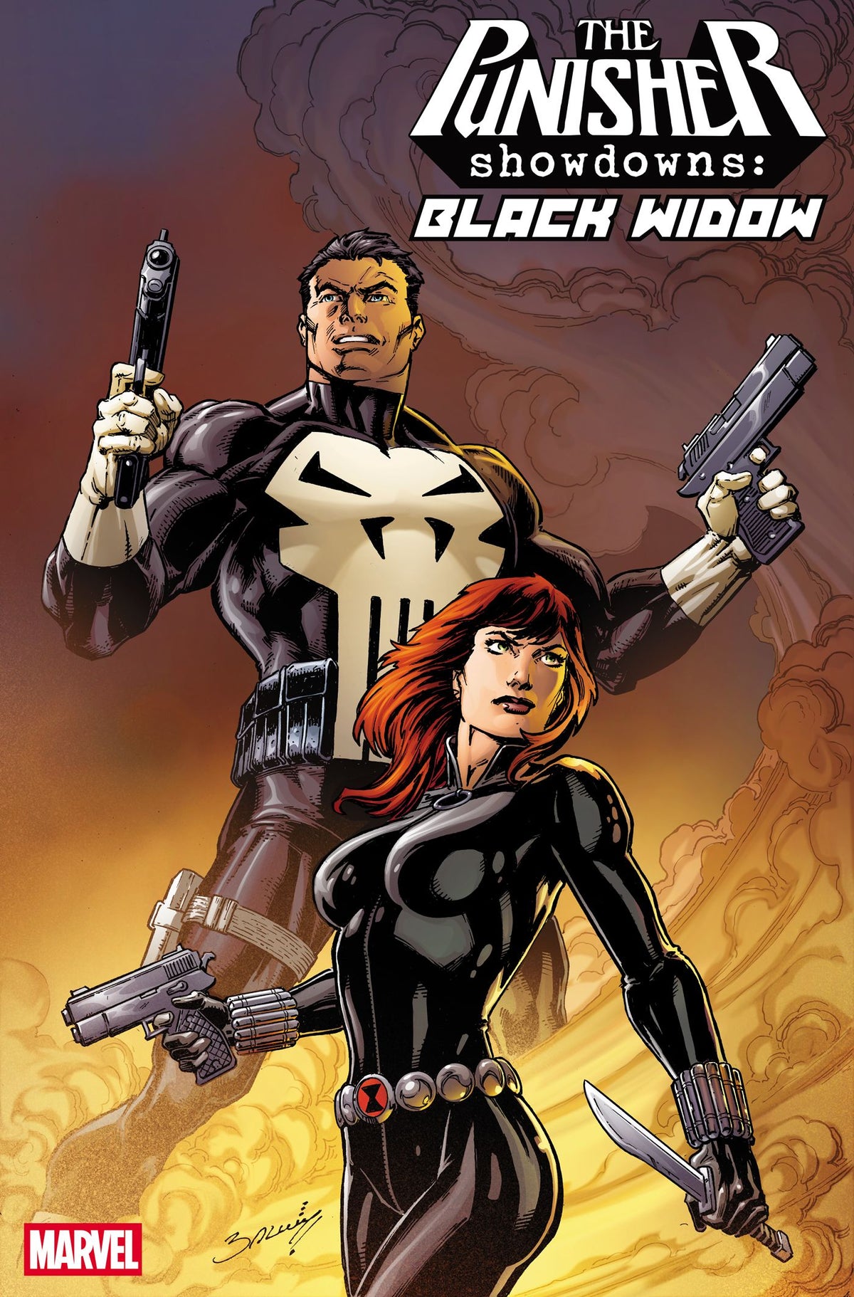 Punisher Showdowns: Black Widow (2026 Marvel) #1 - Mark Bagley Variant