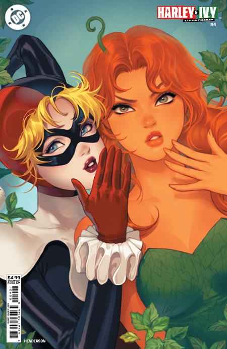 Harley and Ivy: Life and Crimes #4 (of 6) - Card Stock Variant Cover by Lesley Leirix Li
