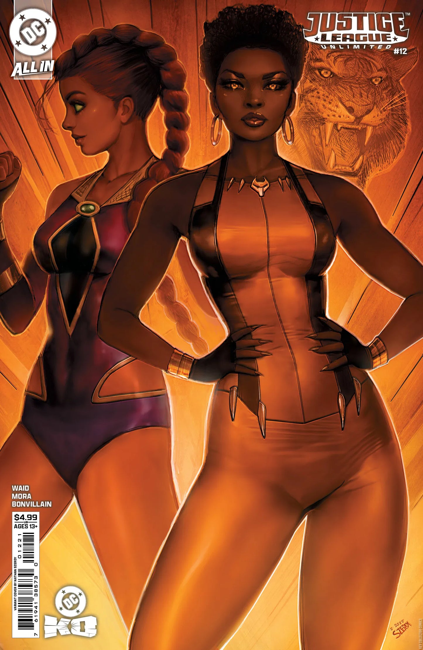 Justice League Unlimited (2024 DC) #12B - Variant Cover by Nathan Szerdy
