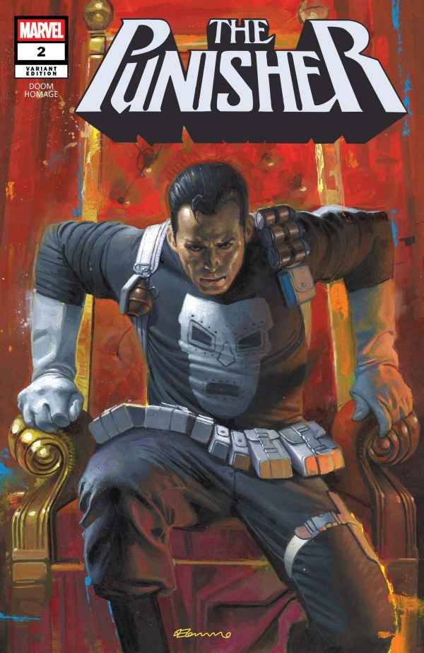 Punisher (2026 Marvel) #2 - Fabrizio De Tommaso Doom Homage Variant