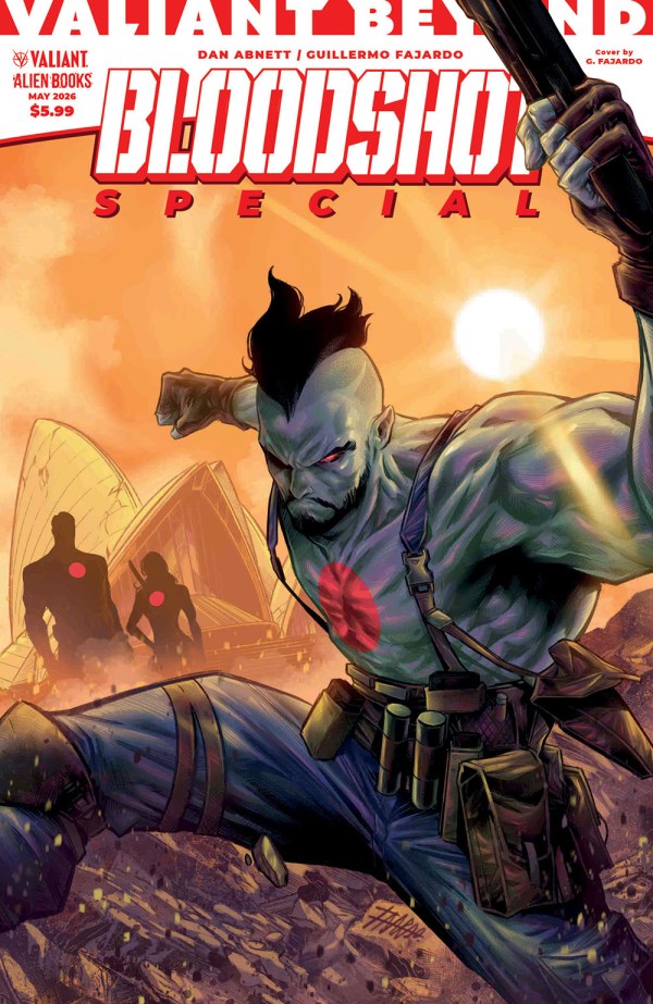 Valiant Beyond: Bloodshot Special (2026 Alien Books) #1 - Cover A Guillermo Fajardo