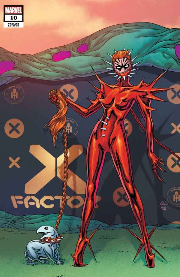 X-Factor (2020 Marvel) #10 - Russell Dauterman Connecting Variant