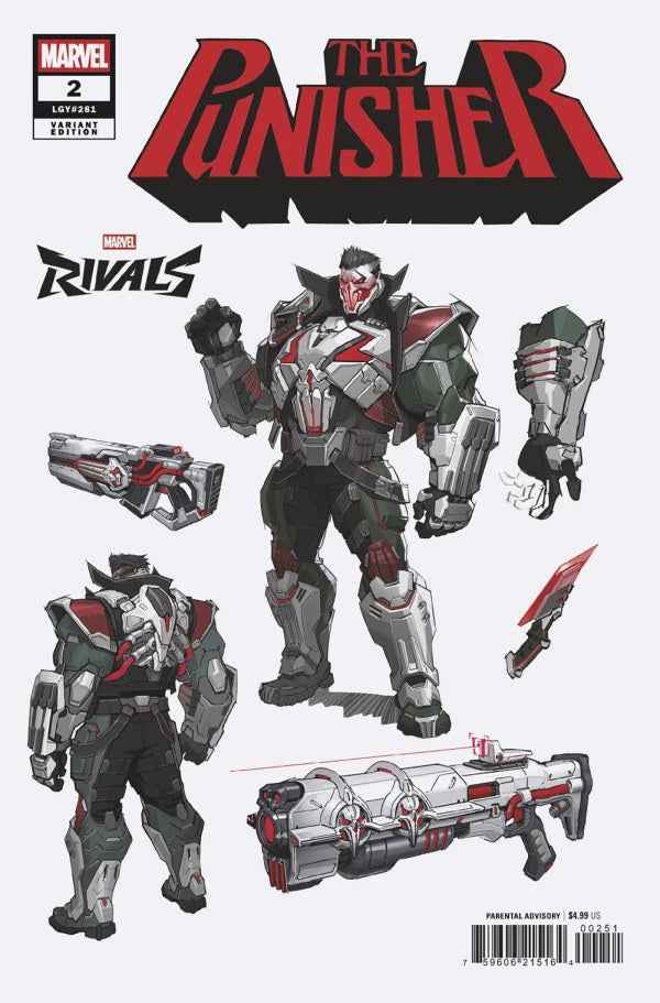 Punisher (2026 Marvel) #2 - NetEase Games Marvel Rivals Variant