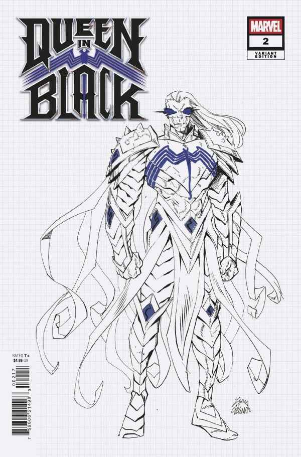 Queen in Black (2026 Marvel) #2 - Ryan Stegman Design Variant (1:10 Retailer Incentive)